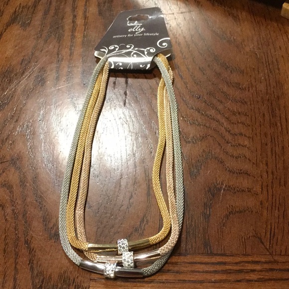 Triple Strand Necklace - Picture 1 of 4